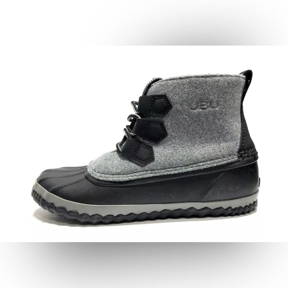 Jambu Nala Womens Rain Black/Grey Boots Size 7.5 M